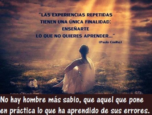 APRENDER DE LAS EXPERIENCIAS