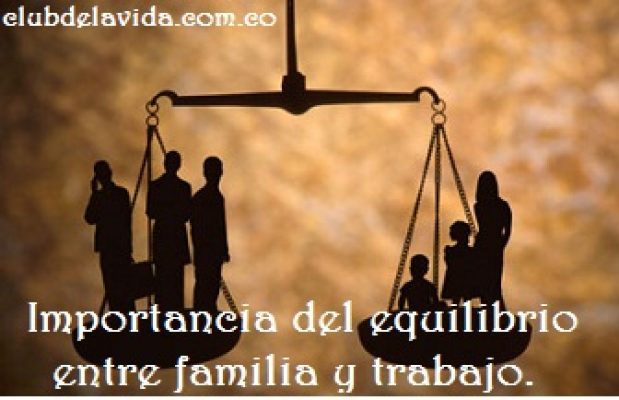 EQUILIBRIO FAMILIA VS TRABAJO