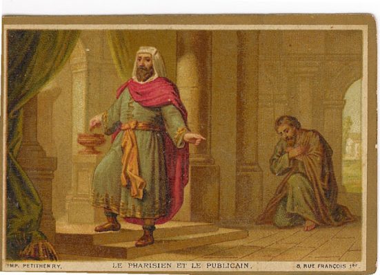 El fariseo y el publicano El fariseo y el publicano