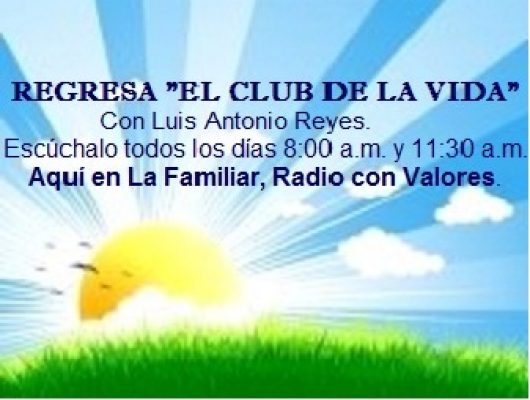 REGRESA EL CLUB DE LA VIDA