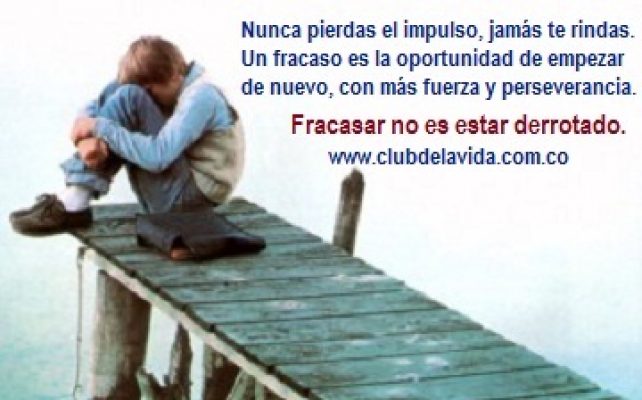 fracaso y derrota
